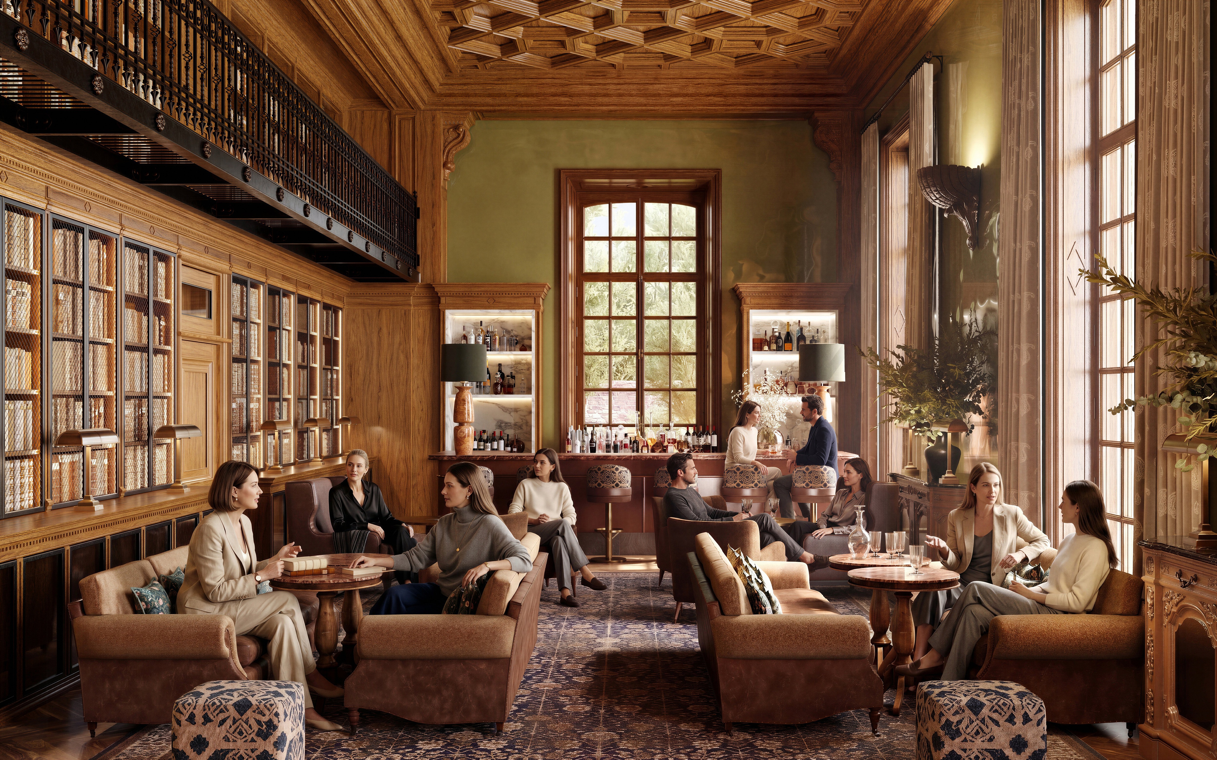 Featured architectural visualization by Scene Bureau