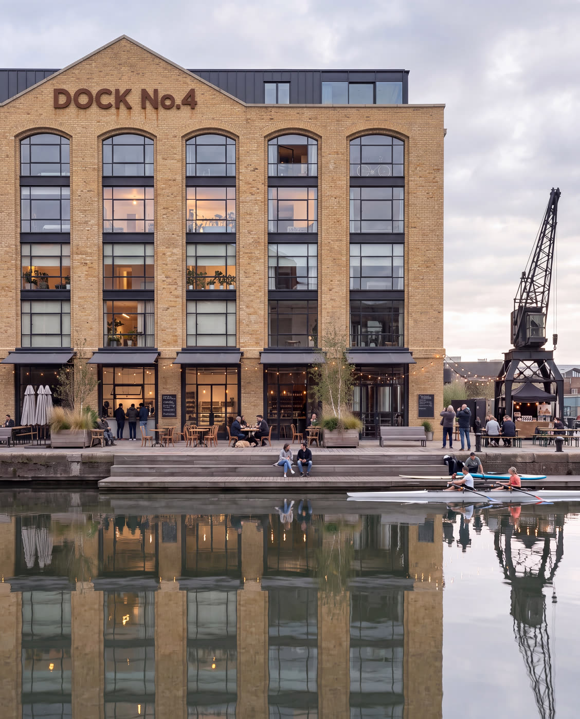 Concept Study — Dock No.4, Royal Victoria Dock, London