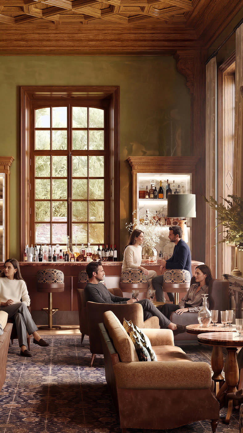 St James’s House — The Library Bar